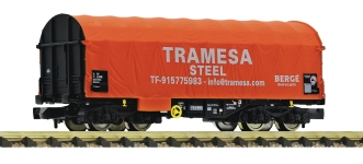 Fleischmann 838819 - N - Schiebeplanenwagen Tramesa Steel, Tramesa, Ep. V-VI